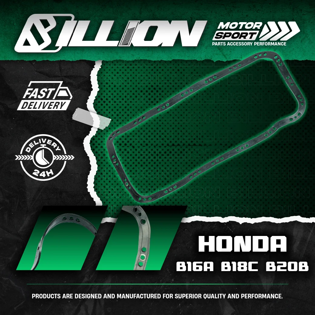 ปะเก็นอ่างน้ำมันเครื่อง Billion สำหรับ HONDA Civic SR4 / B16A / B18C / CR-V B20B