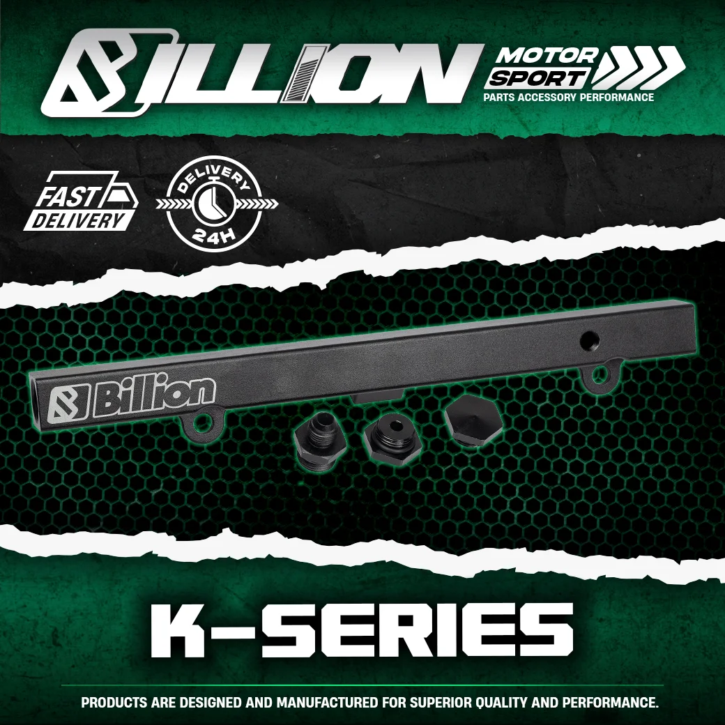 รางหัวฉีด Billion BLACK Plus สำหรับ HONDA เครื่อง K-Series
