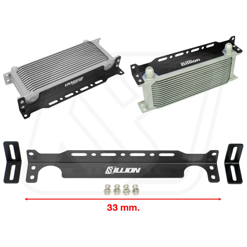 Oil Cooler Mounting Kit ขายึดออยคูลเลอร์ Billion USDM Style [BLACK]