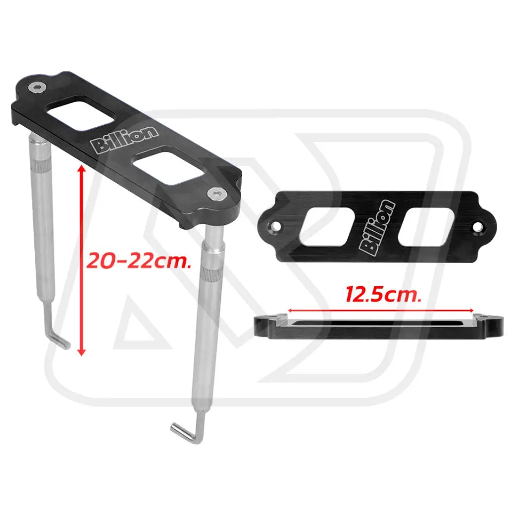 คาดแบตเตอรรี่ Billion 45Amp + ขา CNC (BLACK)