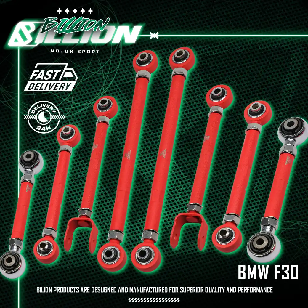 ชุดค้ำปรับมุมล้อหลัง Billion BMW F30 (Camber Arms Kit | ปรับแคมเบอร์)