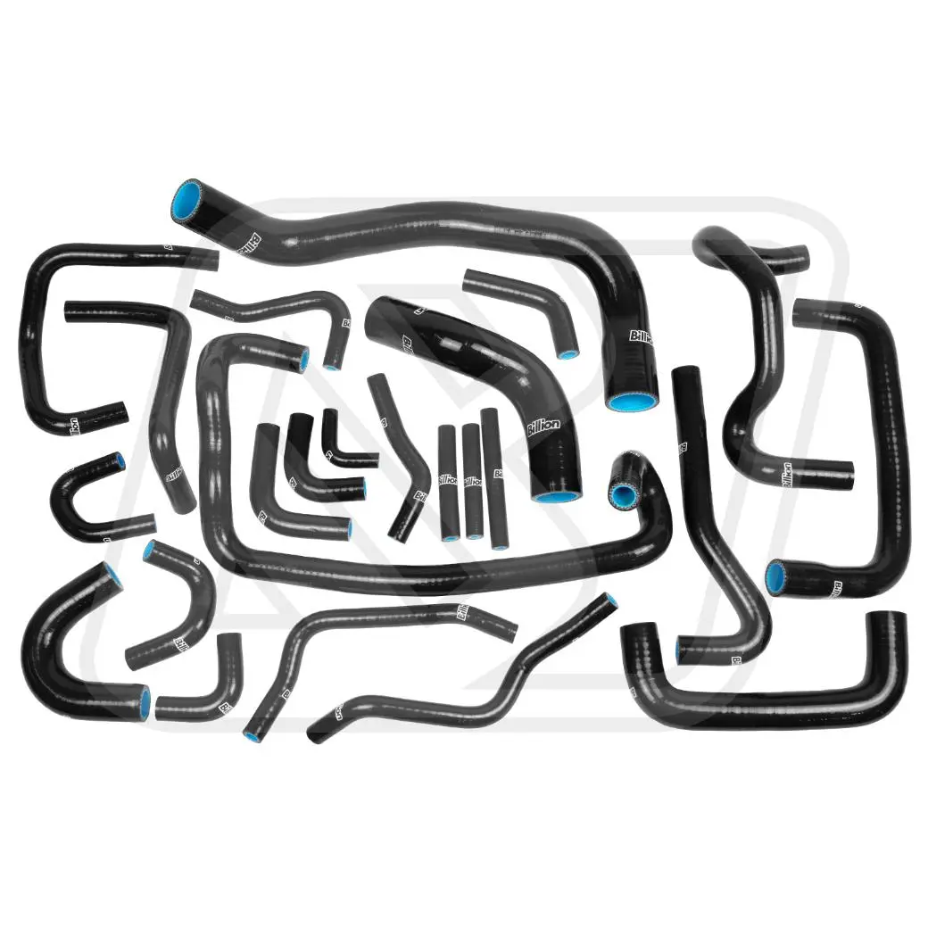 ชุดท่อน้ำ Billion Nissan RB26 R32 (24 ชิ้น) Black