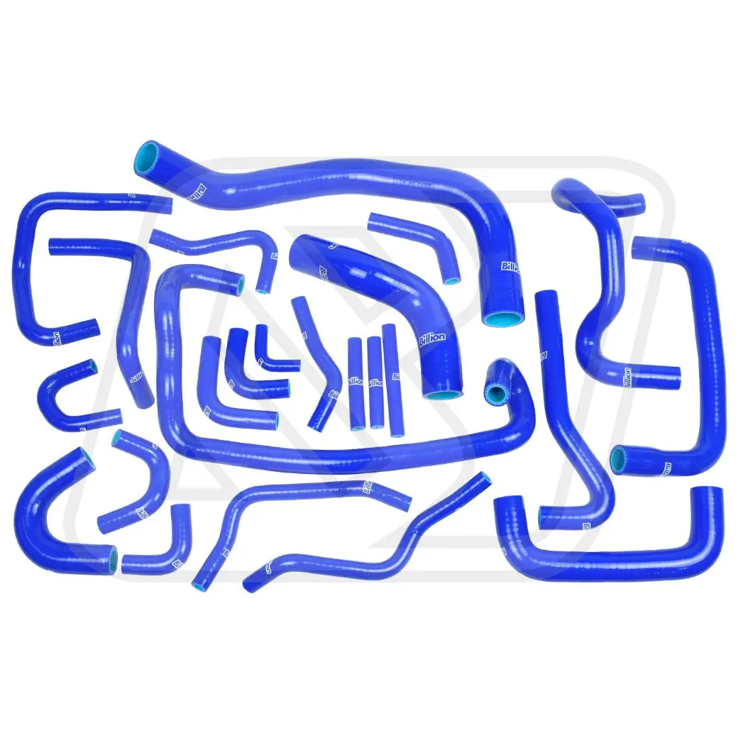 ชุดท่อน้ำ Billion Nissan RB26 R32 (24 ชิ้น) สี BLUE