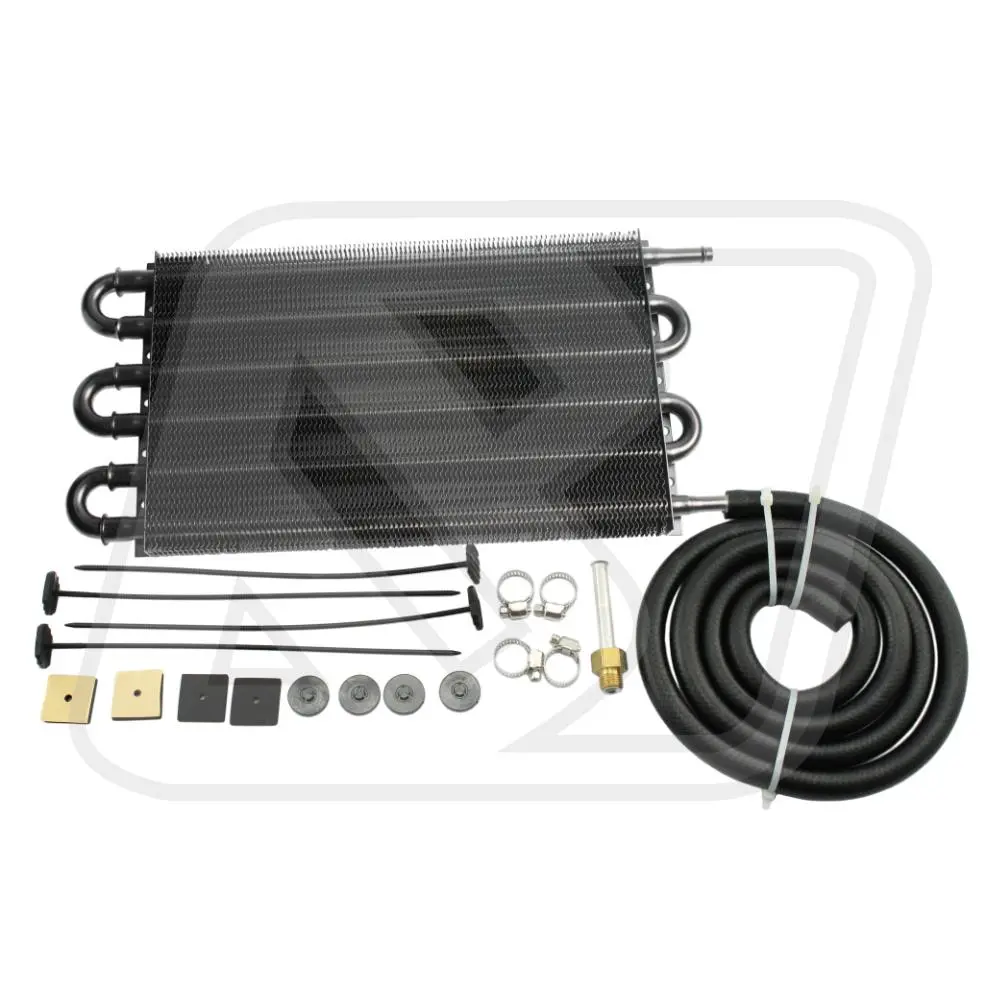 Oil Cooler Kit ชุดแผงออยเกียร์ Billion พร้อมสายออย 6 แถว-2