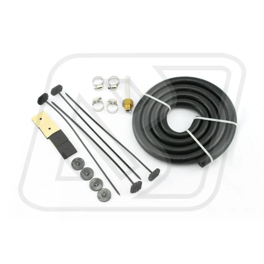 Oil Cooler Kit ชุดแผงออยเกียร์ Billion 8 แถว พร้อมสายออย SILVER