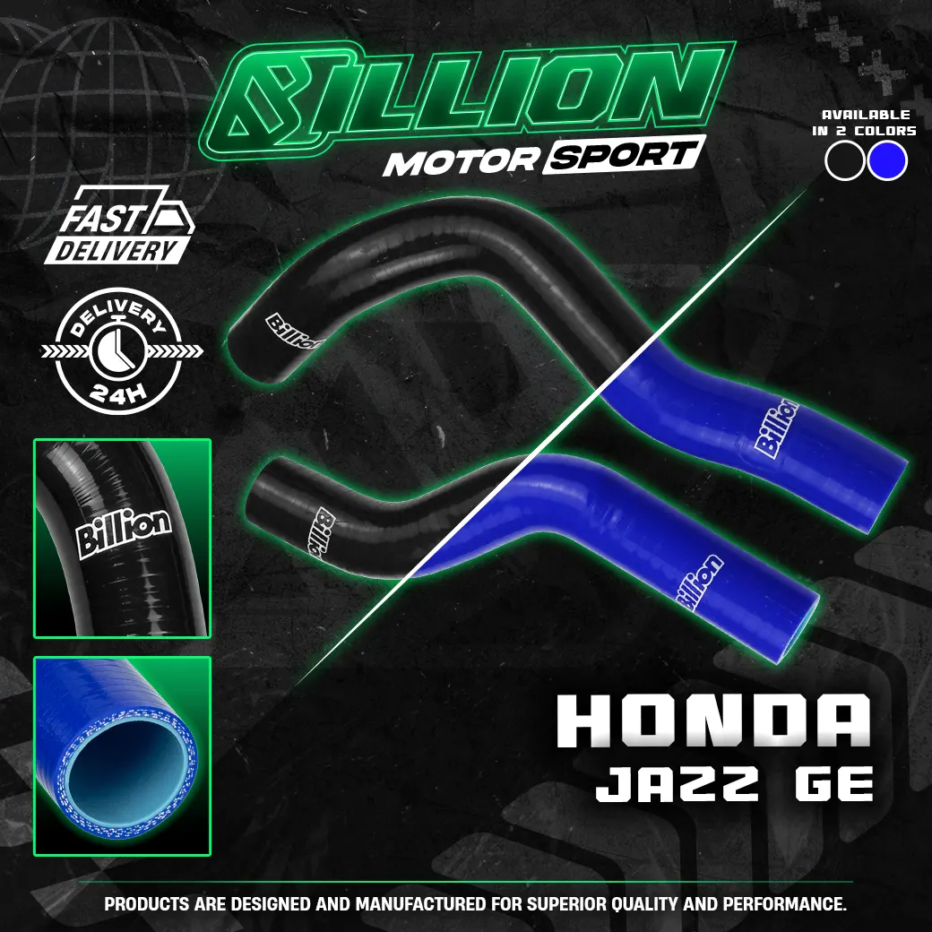 ท่อน้ำ Billion Honda Jazz GE (2 ชิ้น) (BLUE)