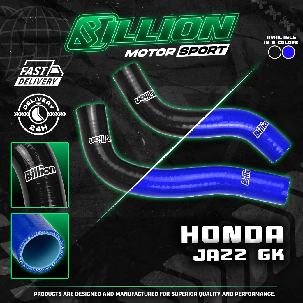 ท่อน้ำ Billion Honda Jazz GK (2 ชิ้น) (BLUE)