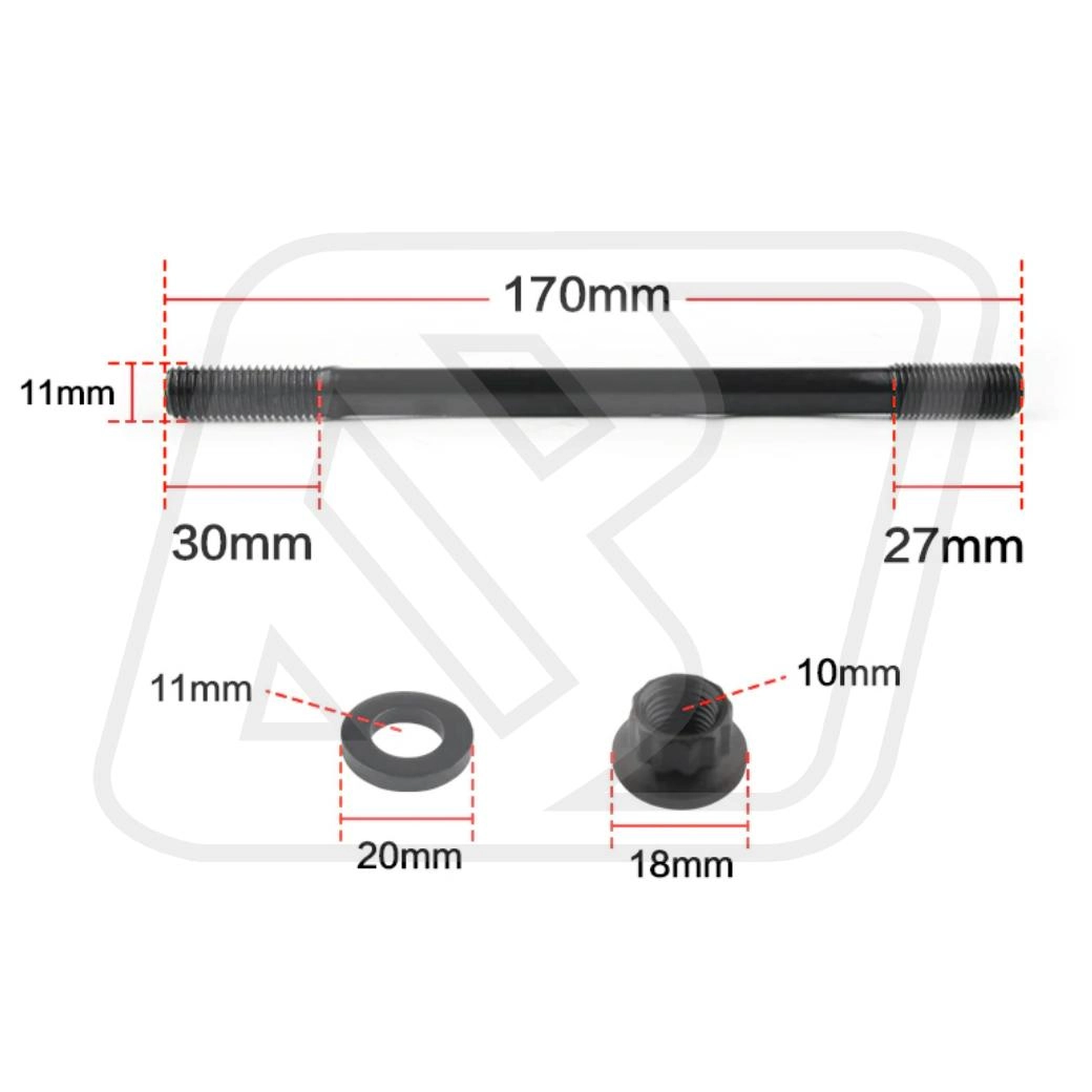 น็อตฝาสูบ Billion HONDA K20 Head Studs ชุดน็อตฝาเครื่อง K-Series สำหรับรถแต่งแรงสูง