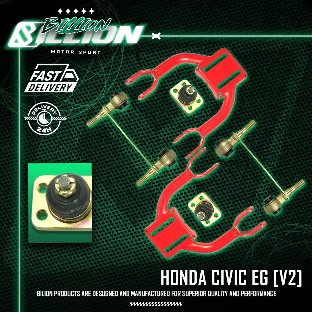 ปรับ Camber หน้า Billion Honda Civic EG (Ball Joint V2)