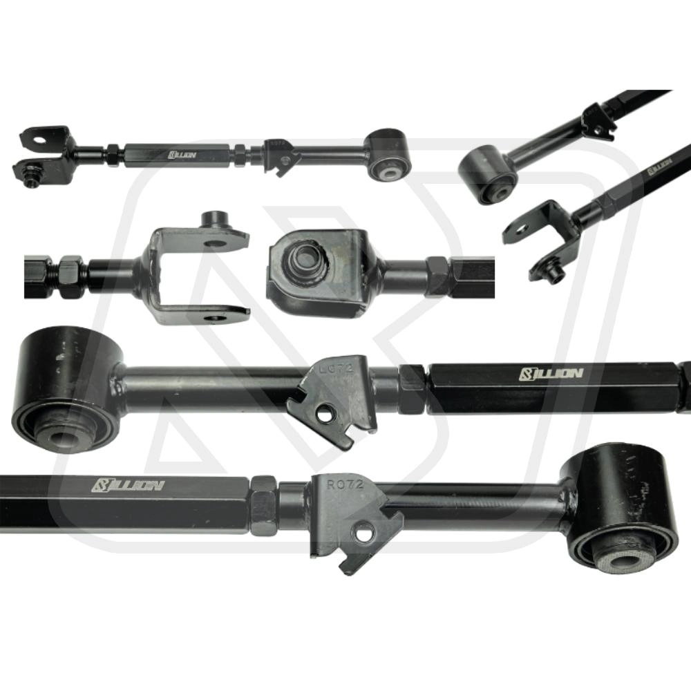 ปรับแคมเบอร์หลัง Billion Honda Accord GEN8-9 (สีดำ | เหล็กแข็งพิเศษ)