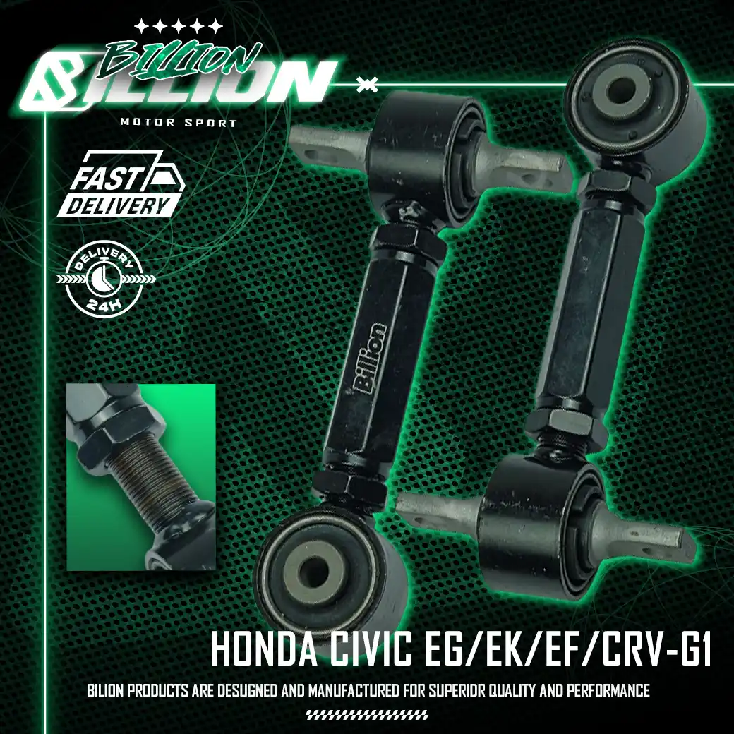 ชุดปรับแคมเบอร์หลัง Billion Honda Civic EG EK EF / CR-V G1 (Camber Kit | หลัง)