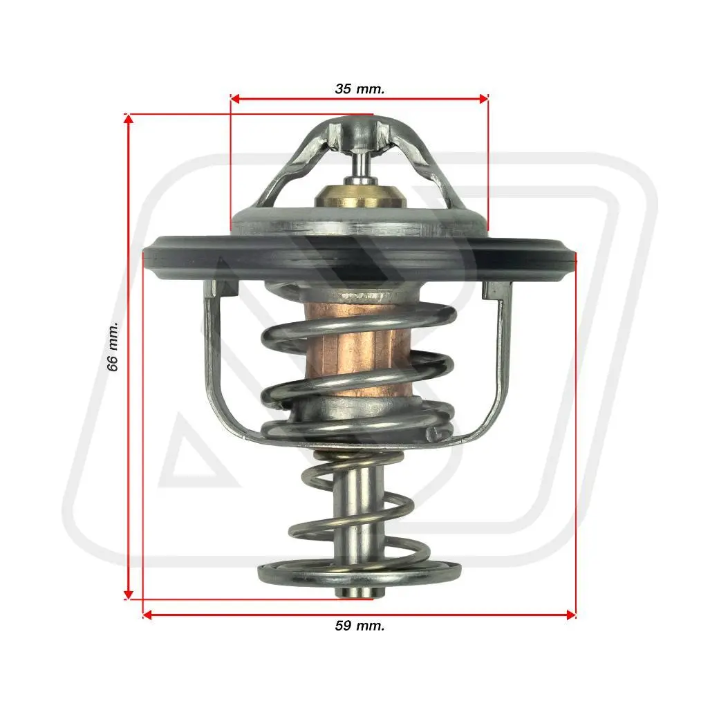 วาล์วน้ำ Billion Thermostat 68° [Part No. 90916-03129] สำหรับ Toyota Altis, Camry, Wish 1-3ZZFE, 1-2AZFE, 2ARFE, 1MZ, 1-3ZR