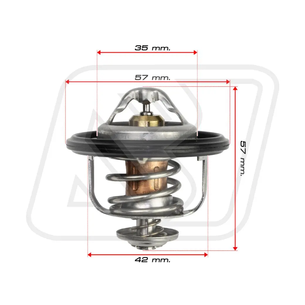 Billion Thermostat 68° วาล์วน้ำ Billion 68 องศา [8-97361770-0] สำหรับ ISUZU TFR, D-MAX, 4JA1, 4JB1, 4JH1