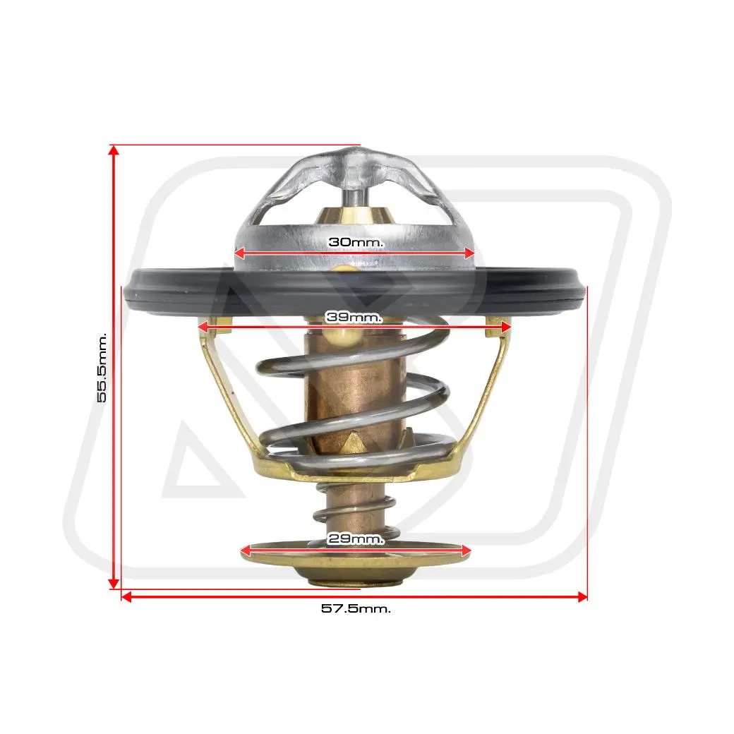 Billion Thermostat 68° วาล์วน้ำ Billion 68 องศา [21200-58G04] สำหรับ Nissan BIG-M / TD27 / Frontier / March