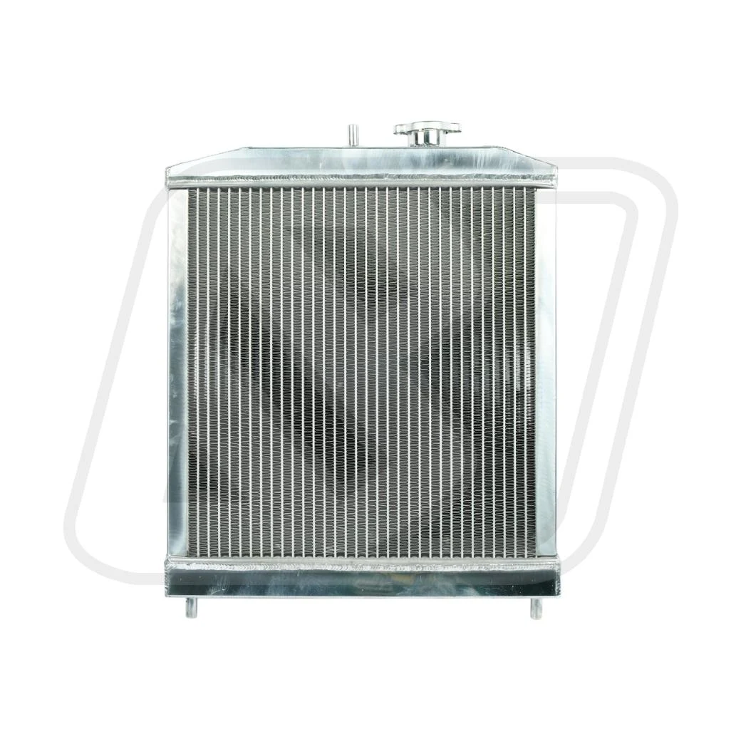หม้อน้ำอลูมิเนียม Billion 2 ช่องใหญ่ Civic EG EK (AT) | หม้อน้ำตรงรุ่น เกียร์ออโต้