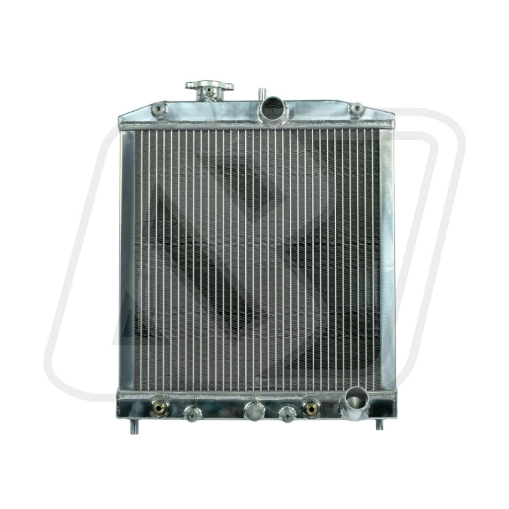 หม้อน้ำอลูมิเนียม Billion 2 ช่องใหญ่ Civic EG EK (AT) | หม้อน้ำตรงรุ่น เกียร์ออโต้