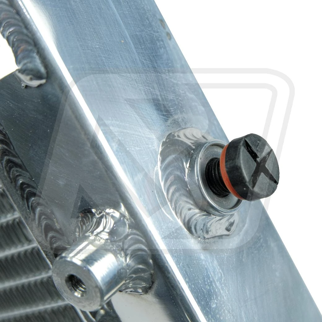 หม้อน้ำอลูมิเนียม Billion 2 ช่องใหญ่ Honda Civic FC/FK 1.5 Turbo | หม้อน้ำซิ่งระบายความร้อนดีเยี่ยม