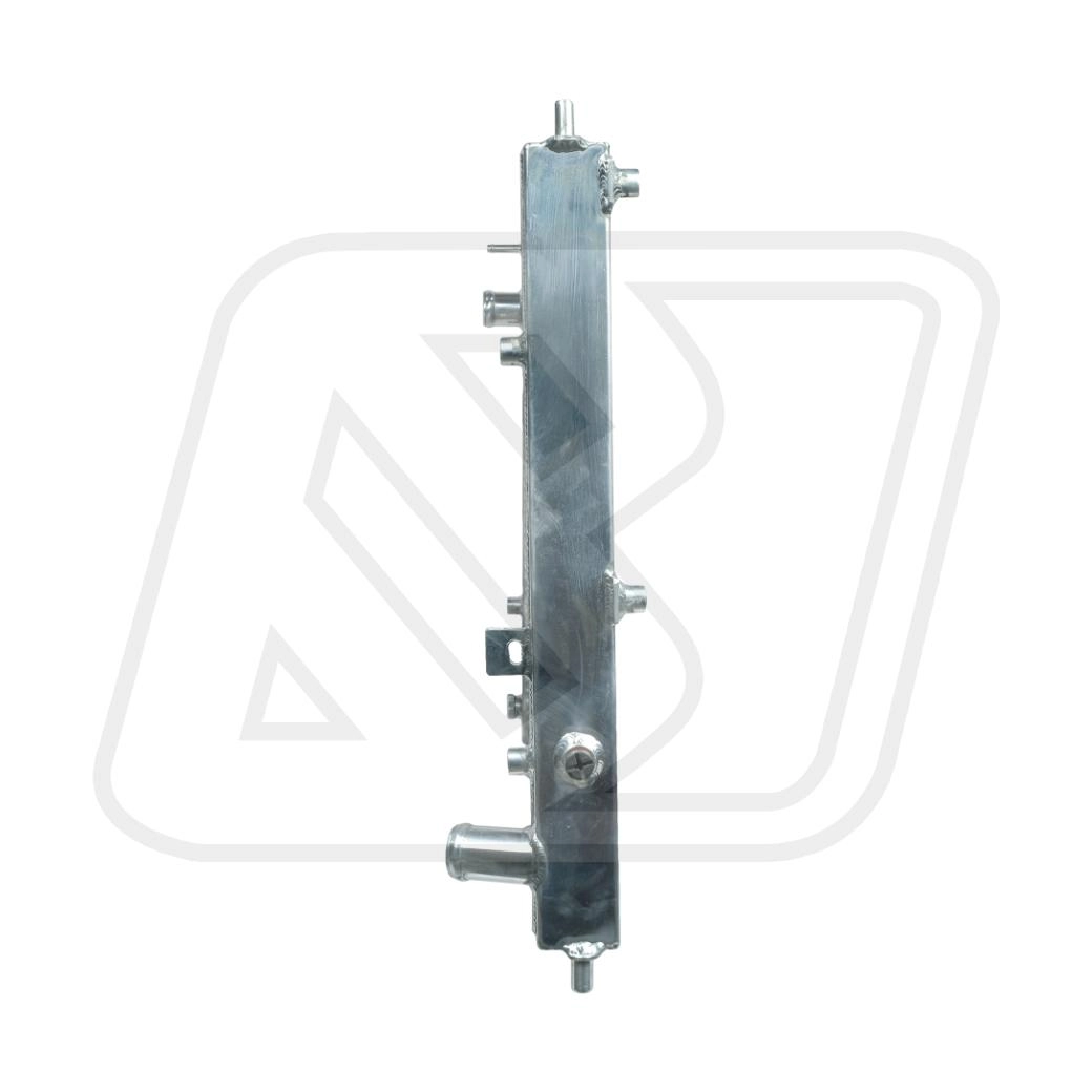หม้อน้ำอลูมิเนียม Billion 2 ช่องใหญ่ Honda Civic FC/FK 1.5 Turbo | หม้อน้ำซิ่งระบายความร้อนดีเยี่ยม