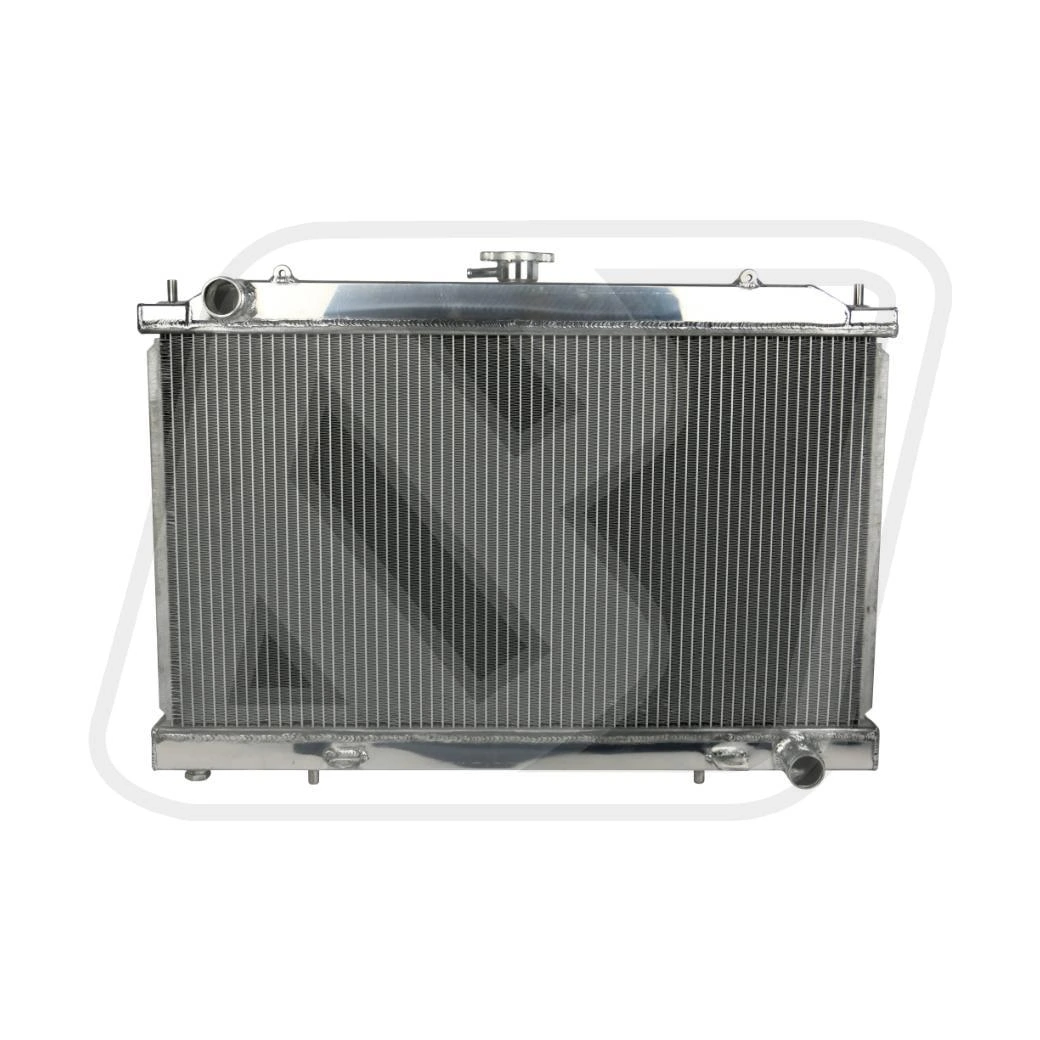 หม้อน้ำอลูมิเนียม Billion 2 ช่องใหญ่ Nissan SR20 S14 S15 (MT)