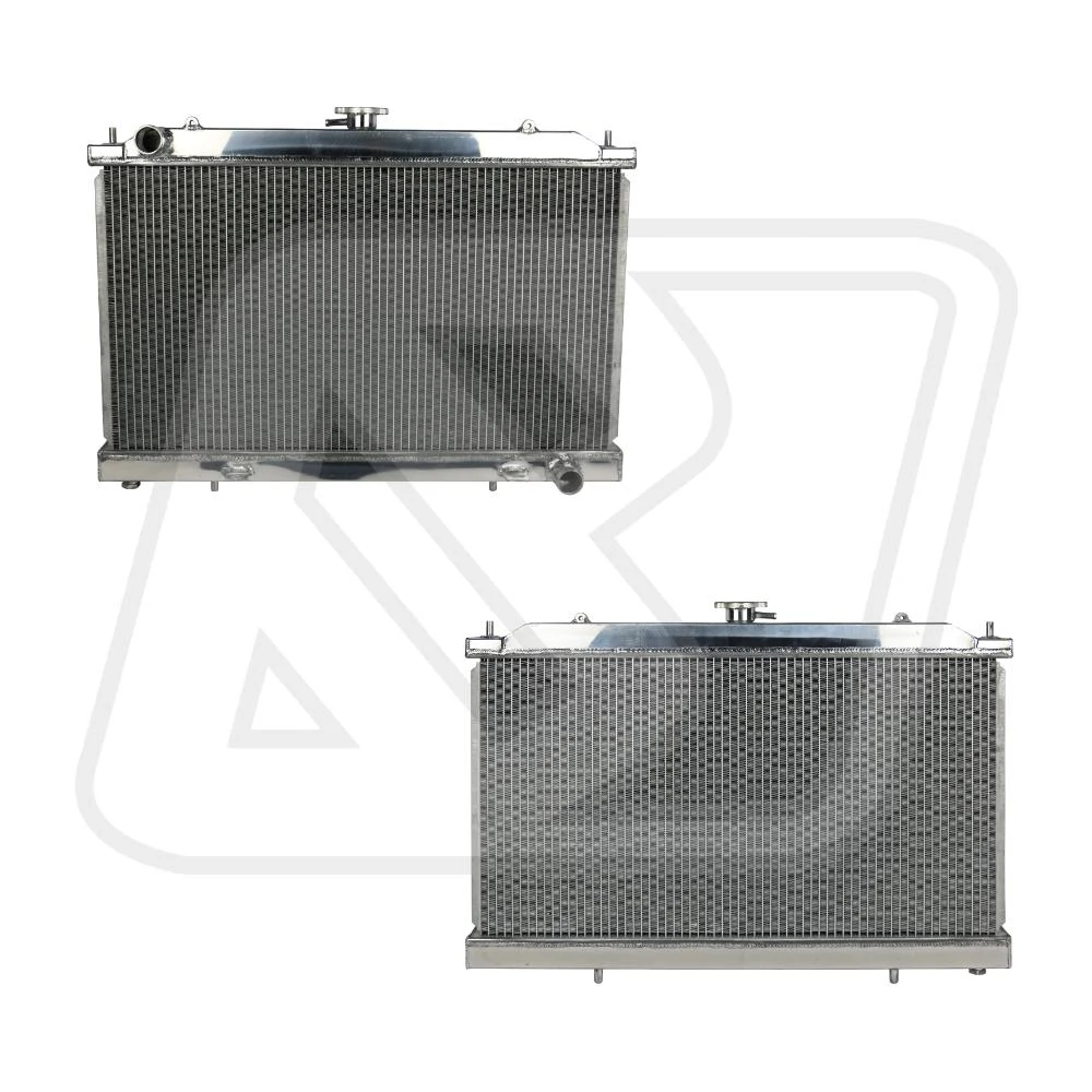 หม้อน้ำอลูมิเนียม Billion 2 ช่องใหญ่ Nissan SR20 S14 S15 (MT)