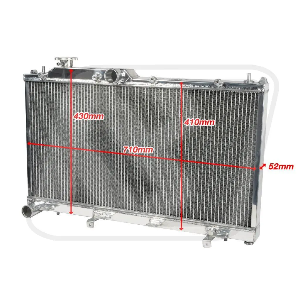 หม้อน้ำอลูมิเนียม Billion 2 ช่องใหญ่ SUBARU FORESTER SJ ปี 2015 MT/AT | หม้อน้ำแต่งซิ่ง ทนร้อน ติดตั้งตรงรุ่น