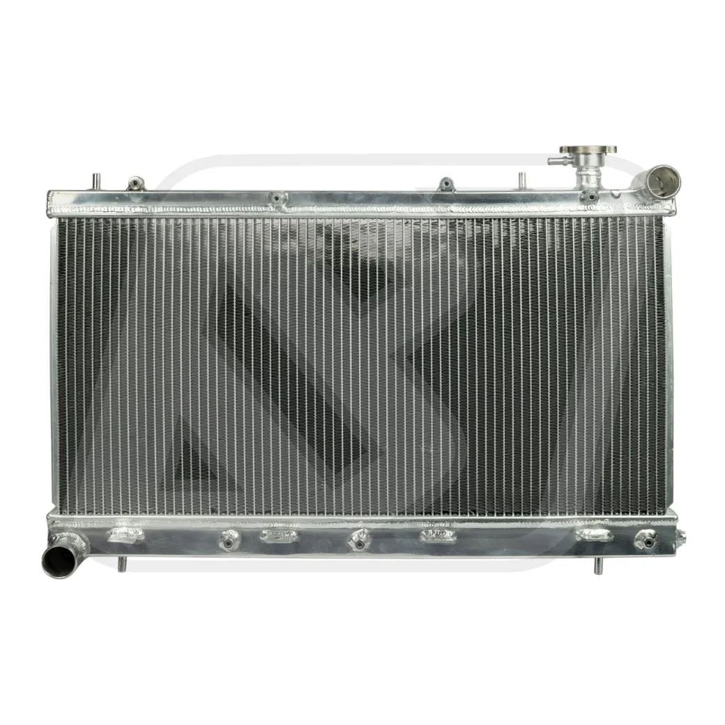 หม้อน้ำอลูมิเนียม Billion 2 ช่องใหญ่ Subaru GC5 (MT) | หม้อน้ำซิ่ง รองรับความร้อนสูง แข็งแรงทนแรงดัน