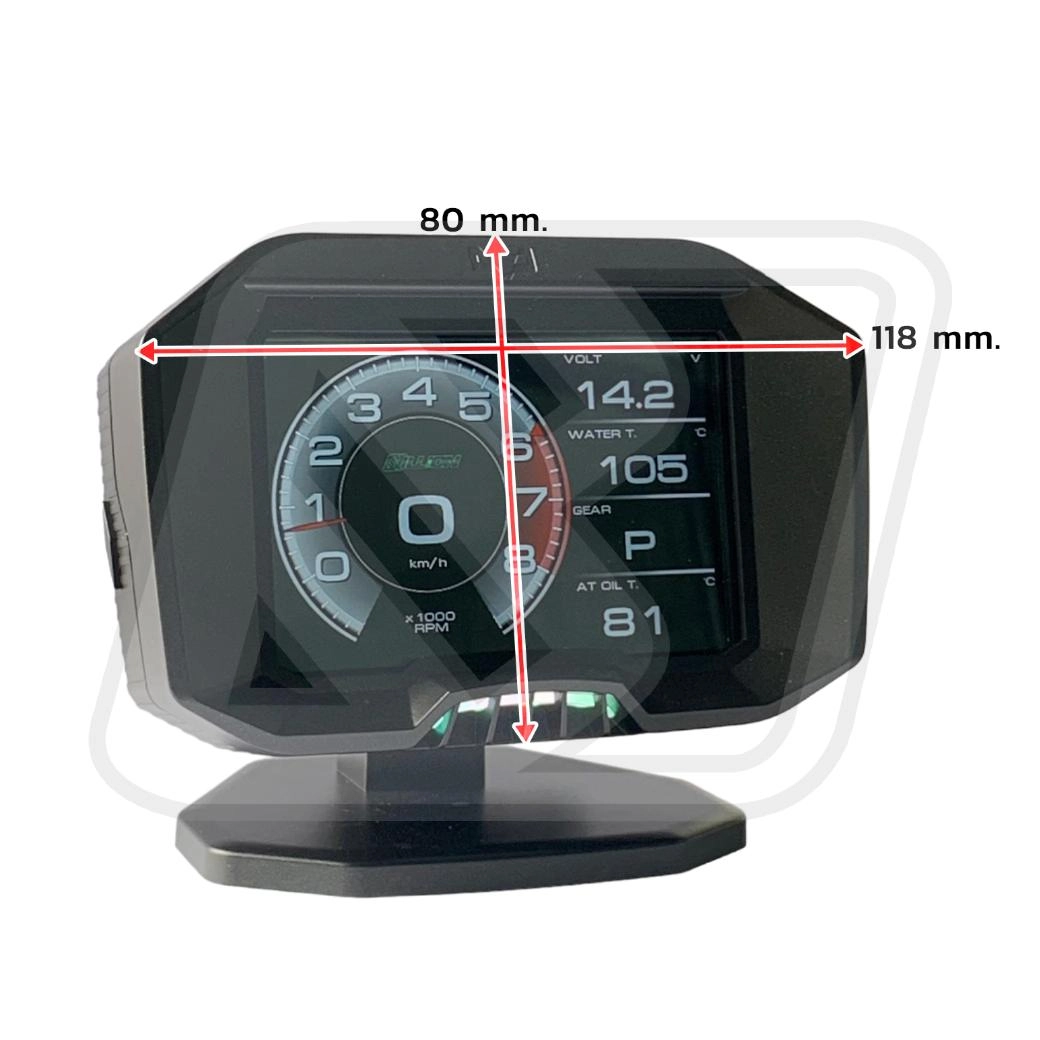 เกจวัด OBD2 Billion X Magician F9 Series V.ENG สำหรับรถทั่วไป