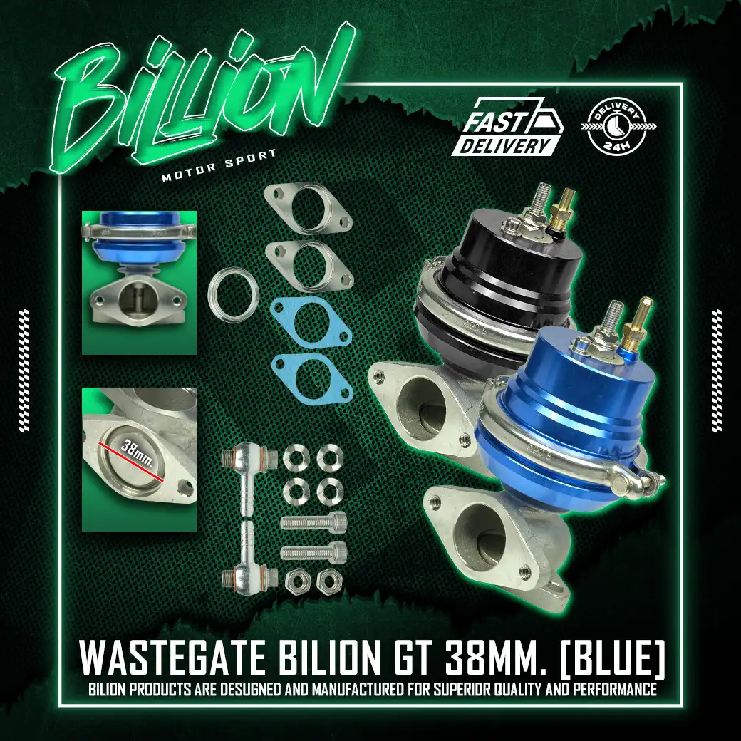 เวตเกตทรง Billion GT 38mm. (BLUE)