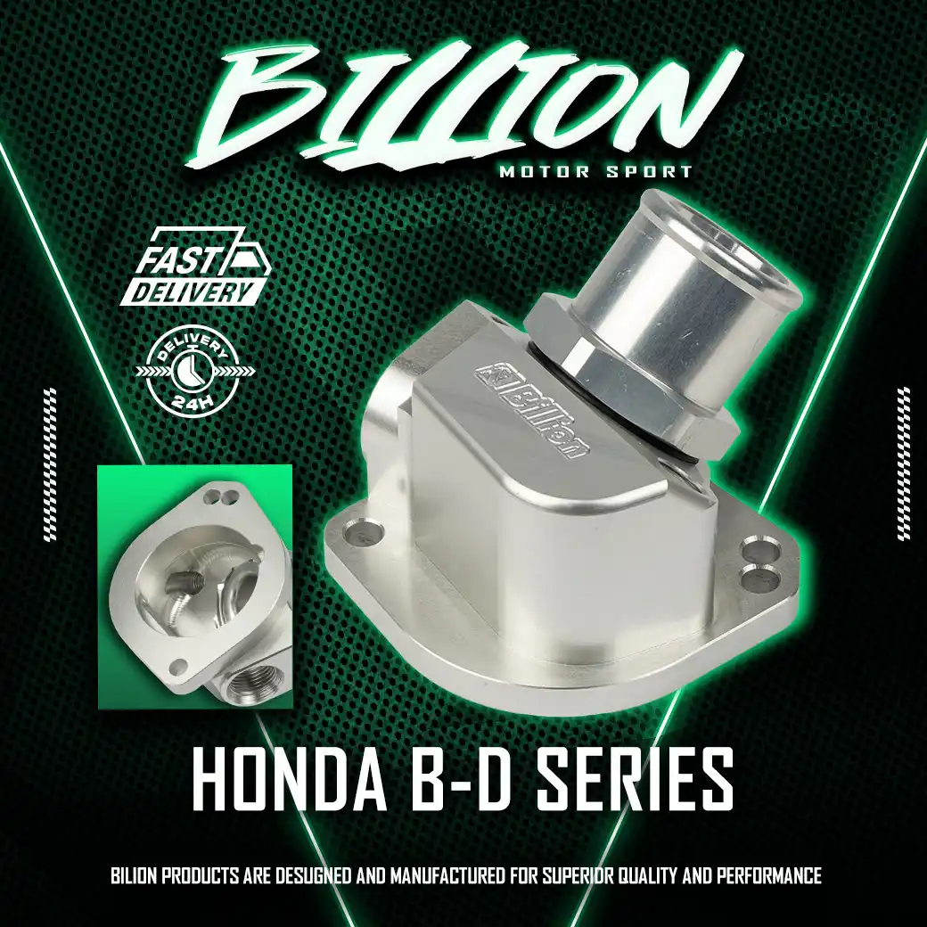 เสื้อวาล์วน้ำ Billion Thermostat Housing สำหรับ Honda เครื่องยนต์ B/D Series