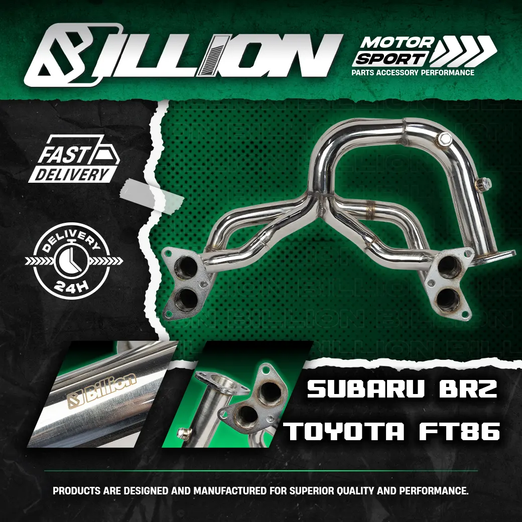 เฮดเดอร์ Billion สำหรับ Toyota FT86 / Subaru BRZ 2.0