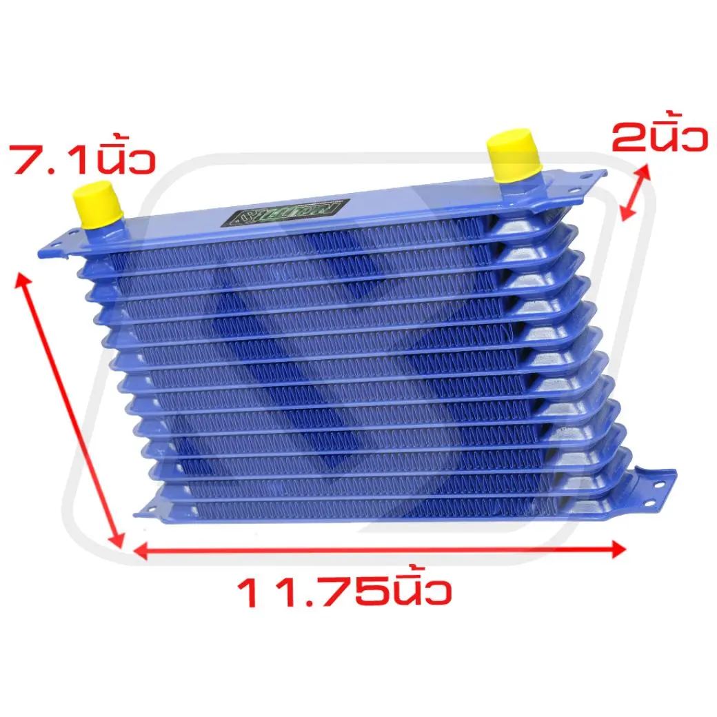 แผงออยคูลเลอร์ Billion JDM BLUE AN10 13Row