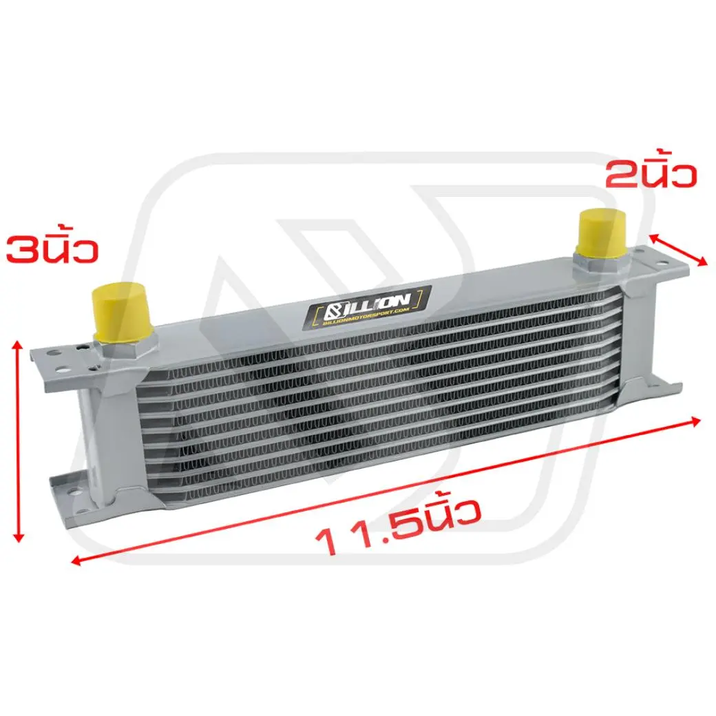 Oil Cooler แผงออยคูลเลอร์ Billion USDM AN10 (10Row)-4
