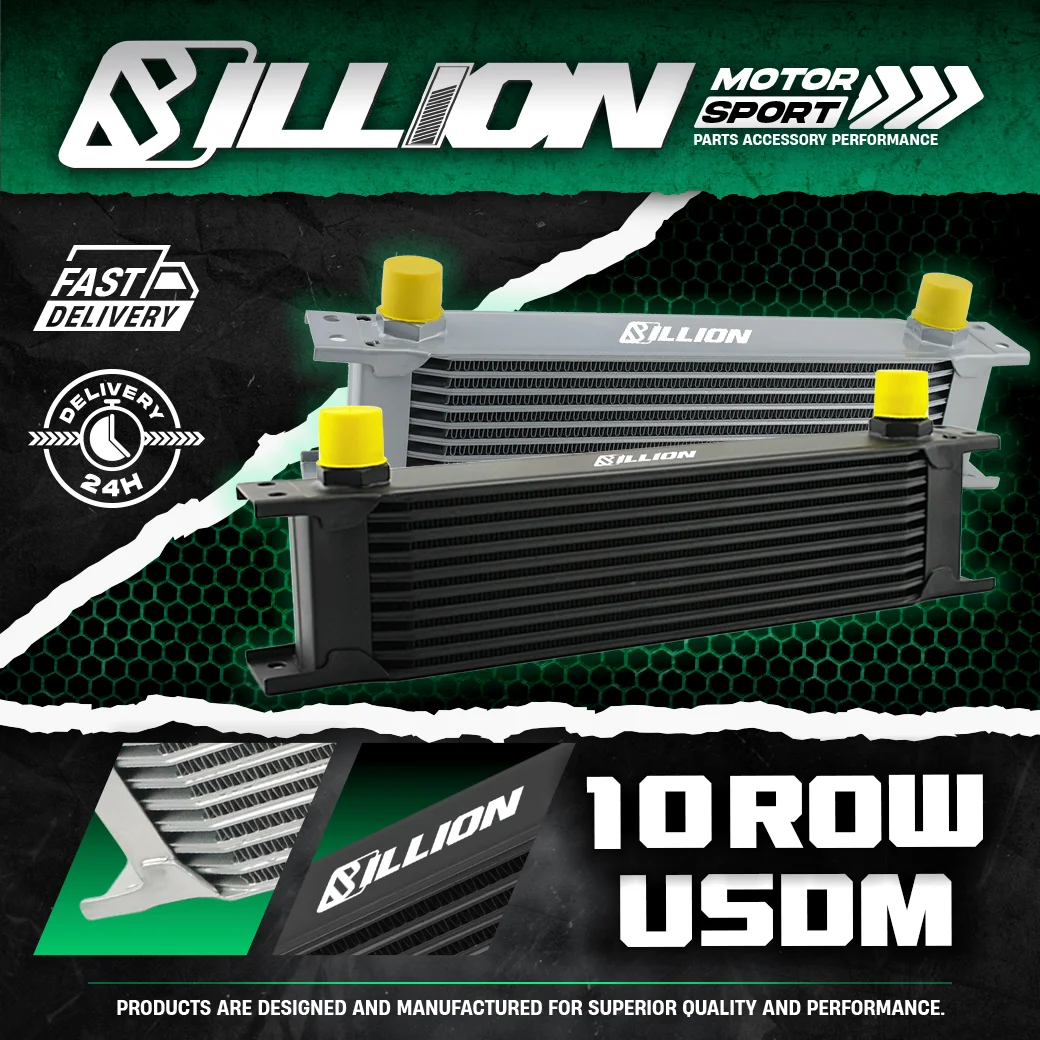 แผงออยคูลเลอร์ Billion USDM AN10 10Row Silver