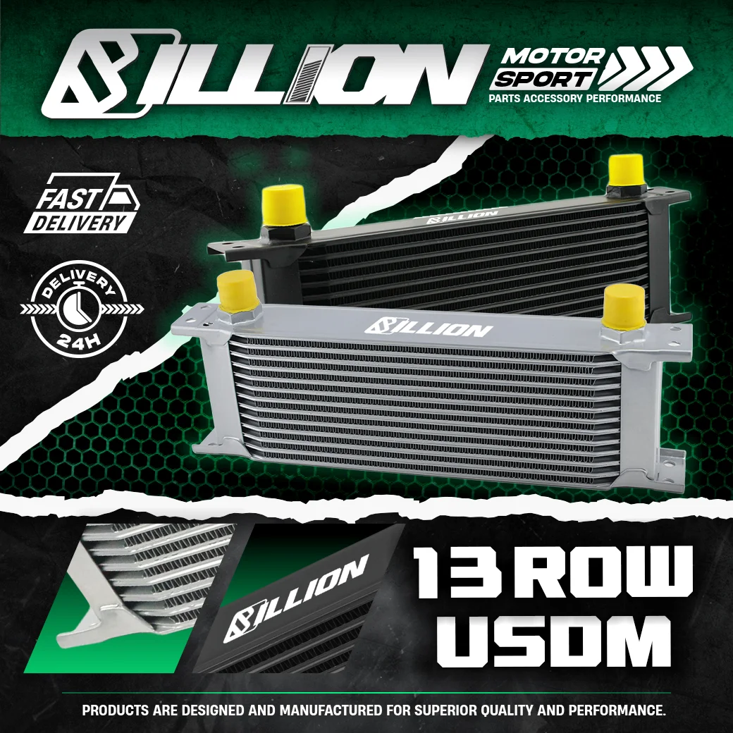 แผงออยคูลเลอร์ Billion USDM AN10 13Row Silver