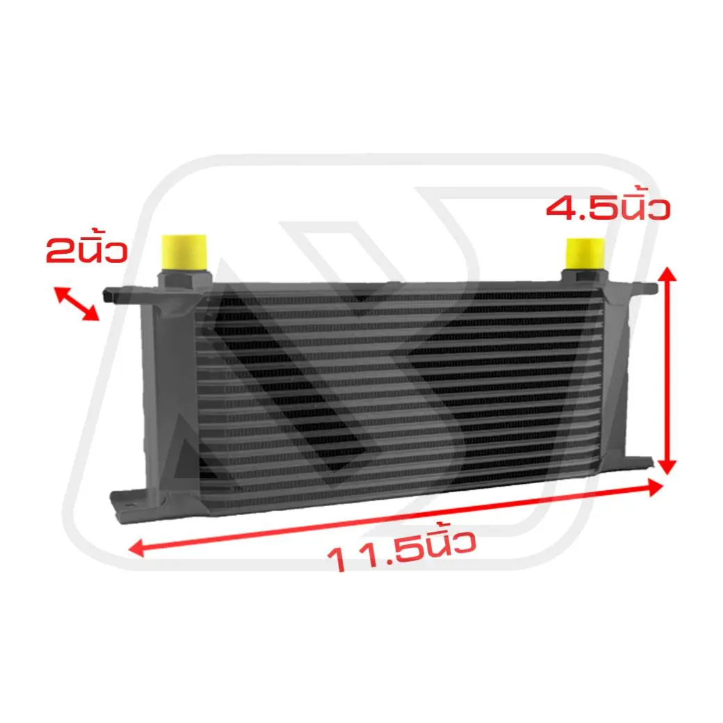 แผงออยคูลเลอร์ Billion USDM AN10 16Row Black