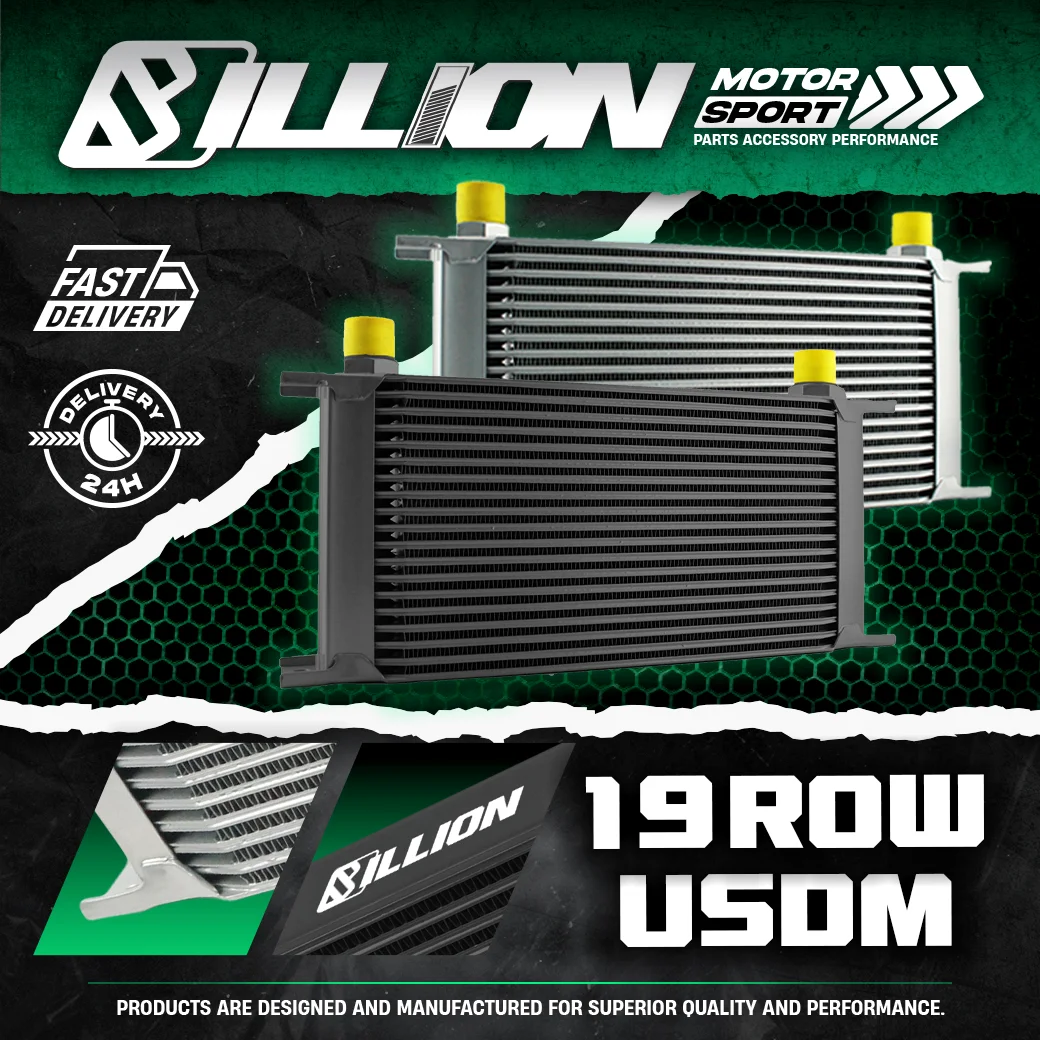 แผงออยคูลเลอร์ Billion USDM AN10 19Row Silver
