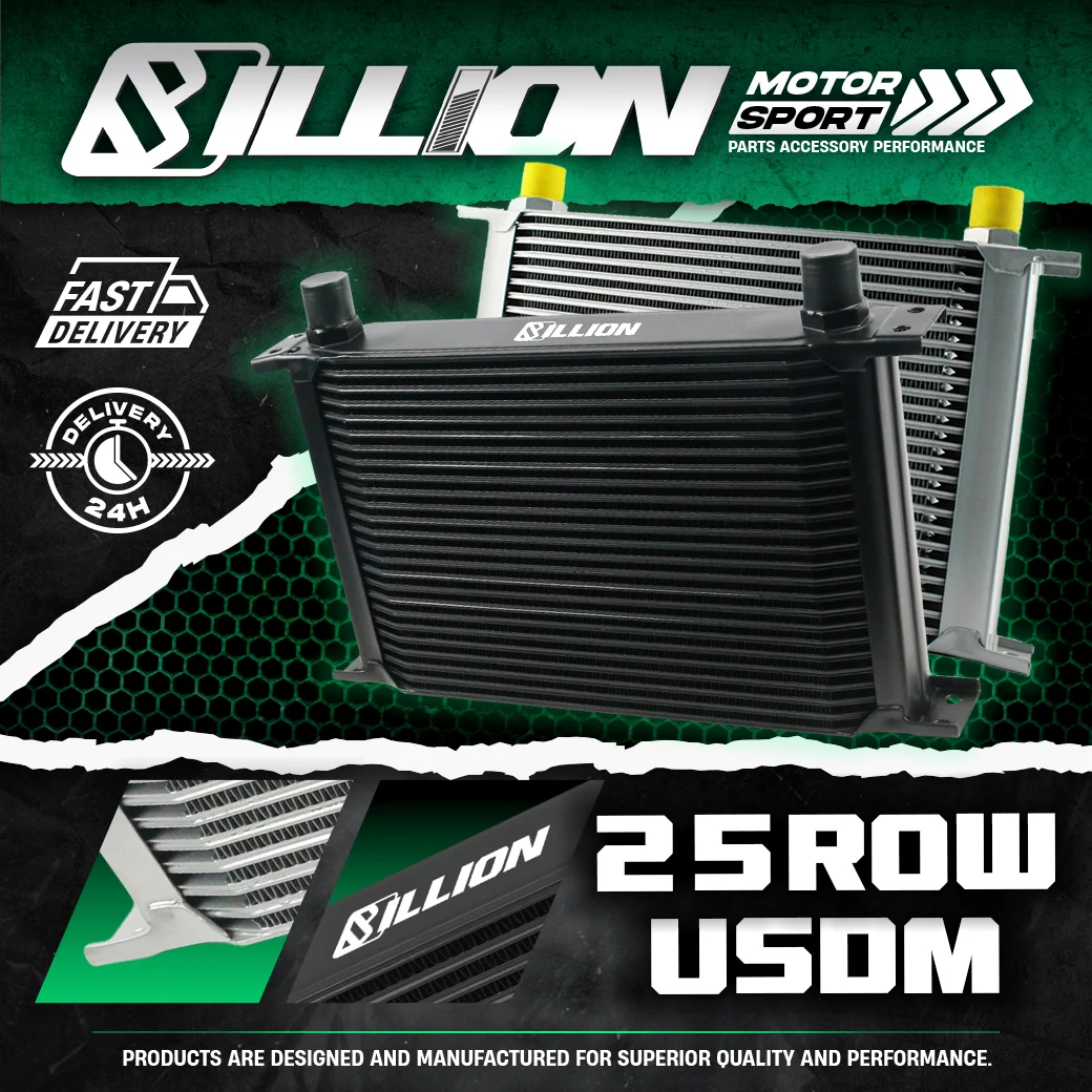 แผงออยคูลเลอร์ Billion USDM AN10 25Row Silver