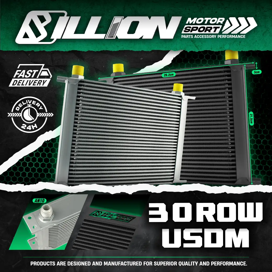 แผงออยคูลเลอร์ Billion USDM AN10 30Row Silver