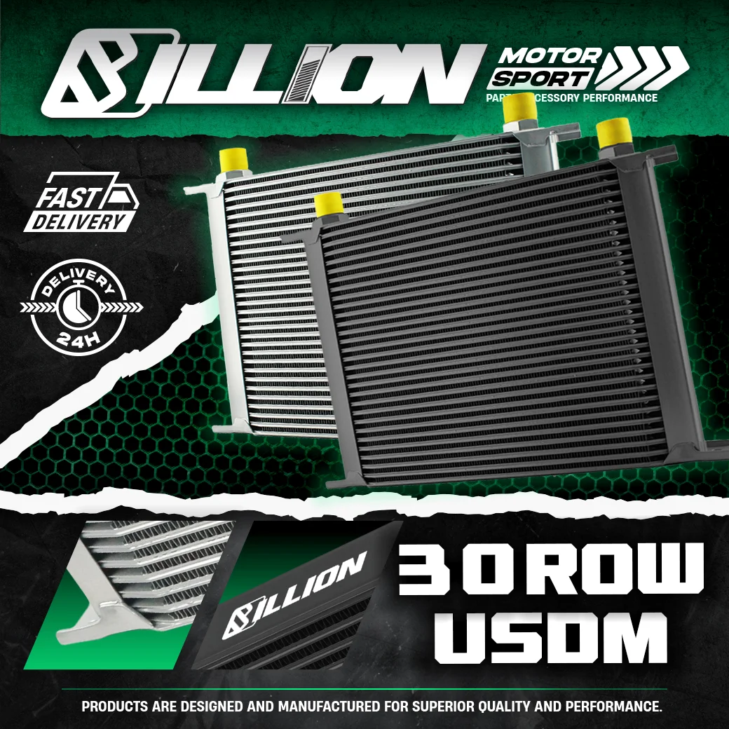 แผงออยคูลเลอร์ Billion USDM AN10 30Row Silver