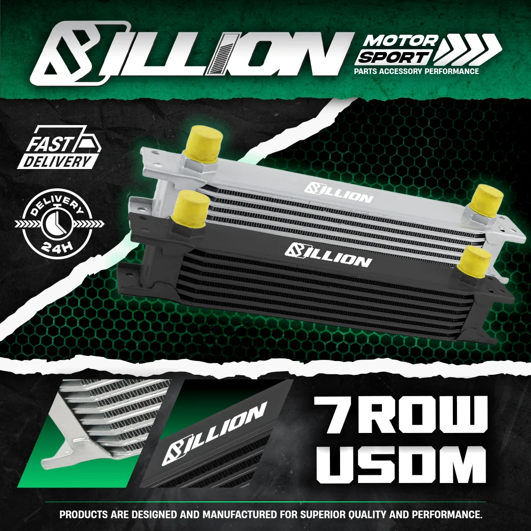 แผงออยคูลเลอร์ Billion USDM AN10 7Row Silver