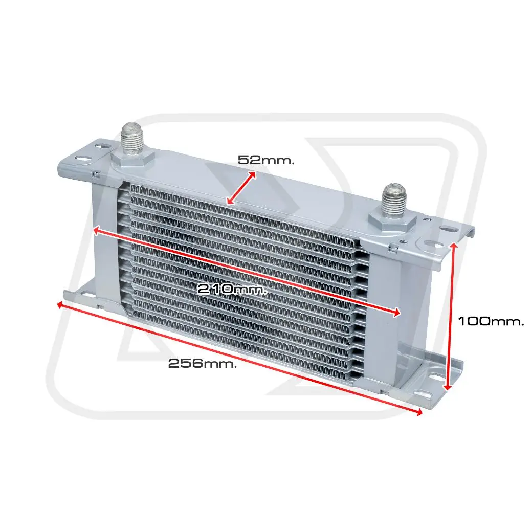 Oil Cooler แผงออยคูลเลอร์ Billion USDM AN6 256mm-3