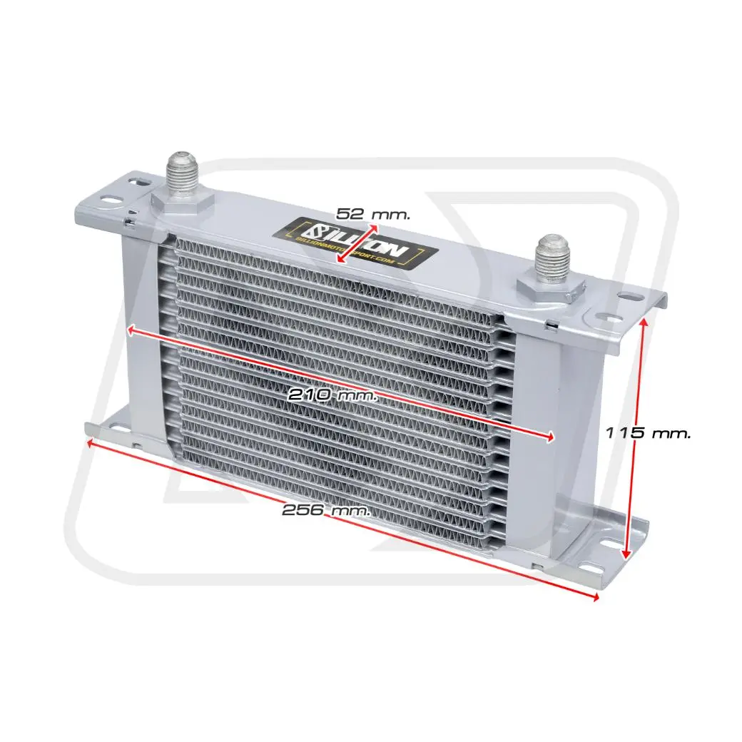 Oil Cooler แผงออยคูลเลอร์ Billion USDM AN6 256mm(15Row)-2
