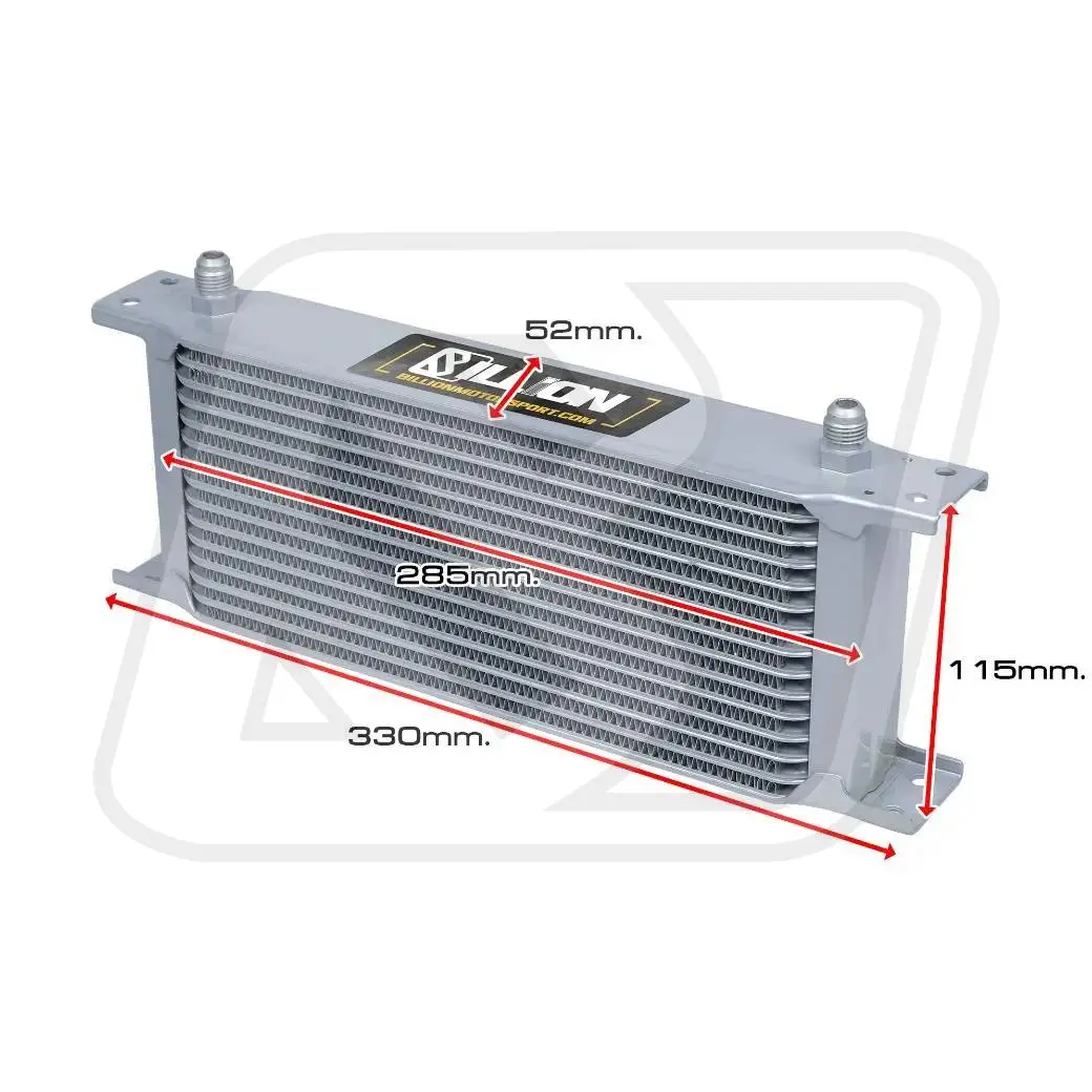 แผงออยคูลเลอร์ Billion USDM 15ROW AN6 ขนาด 330mm SILVER