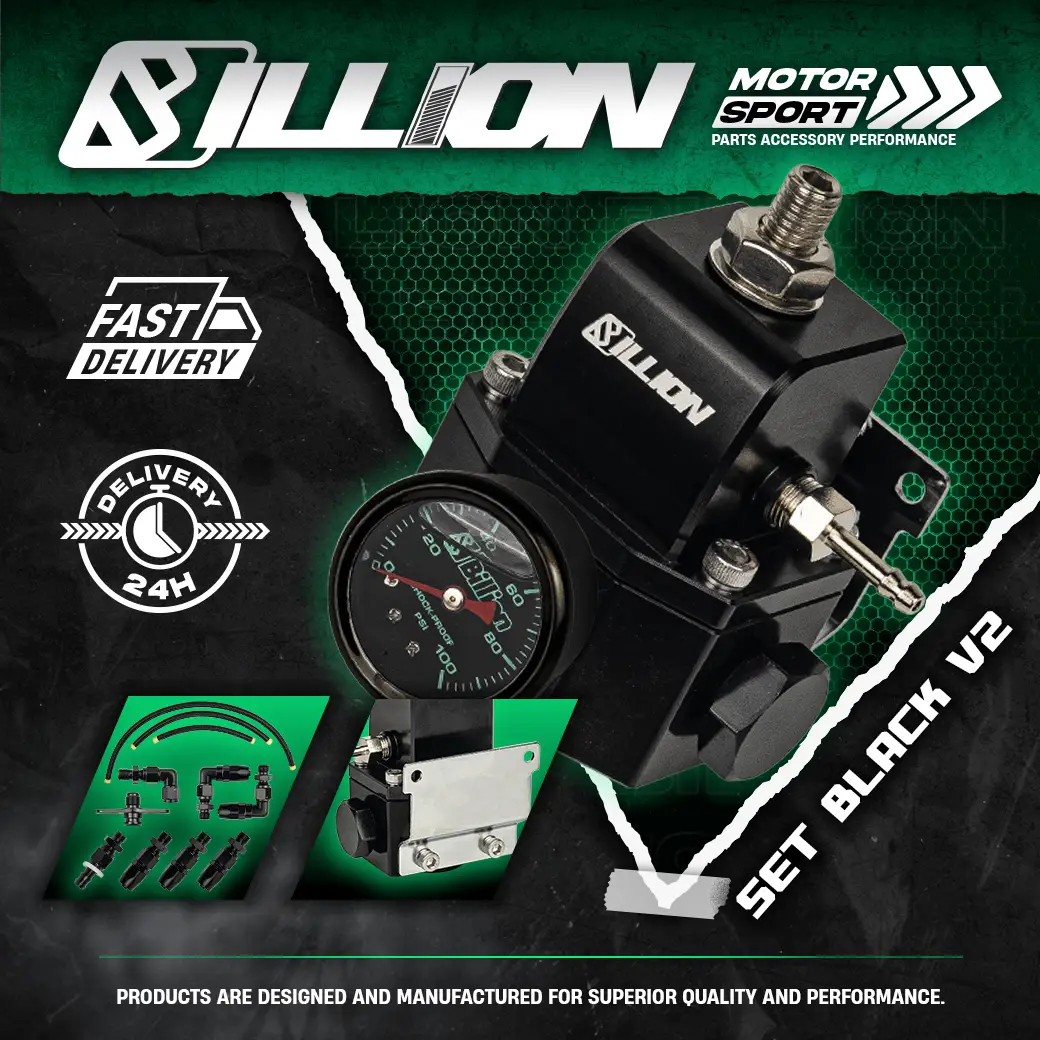 Regulator Kit Set Billion Set Black V.2 เร็กกูเรเตอร์ + หน้าเกจวัด