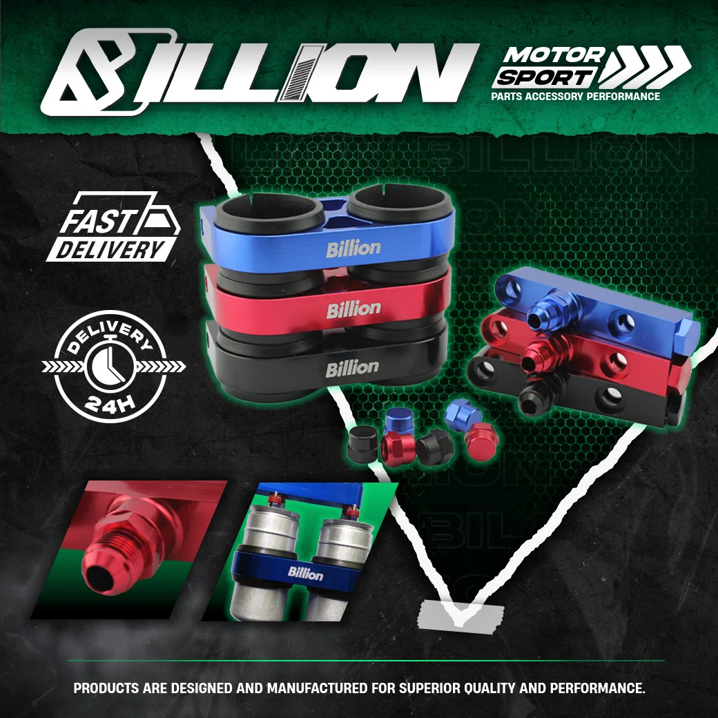 Billion รางบาลานซ์น้ำมัน 044 [2 out 1] Black