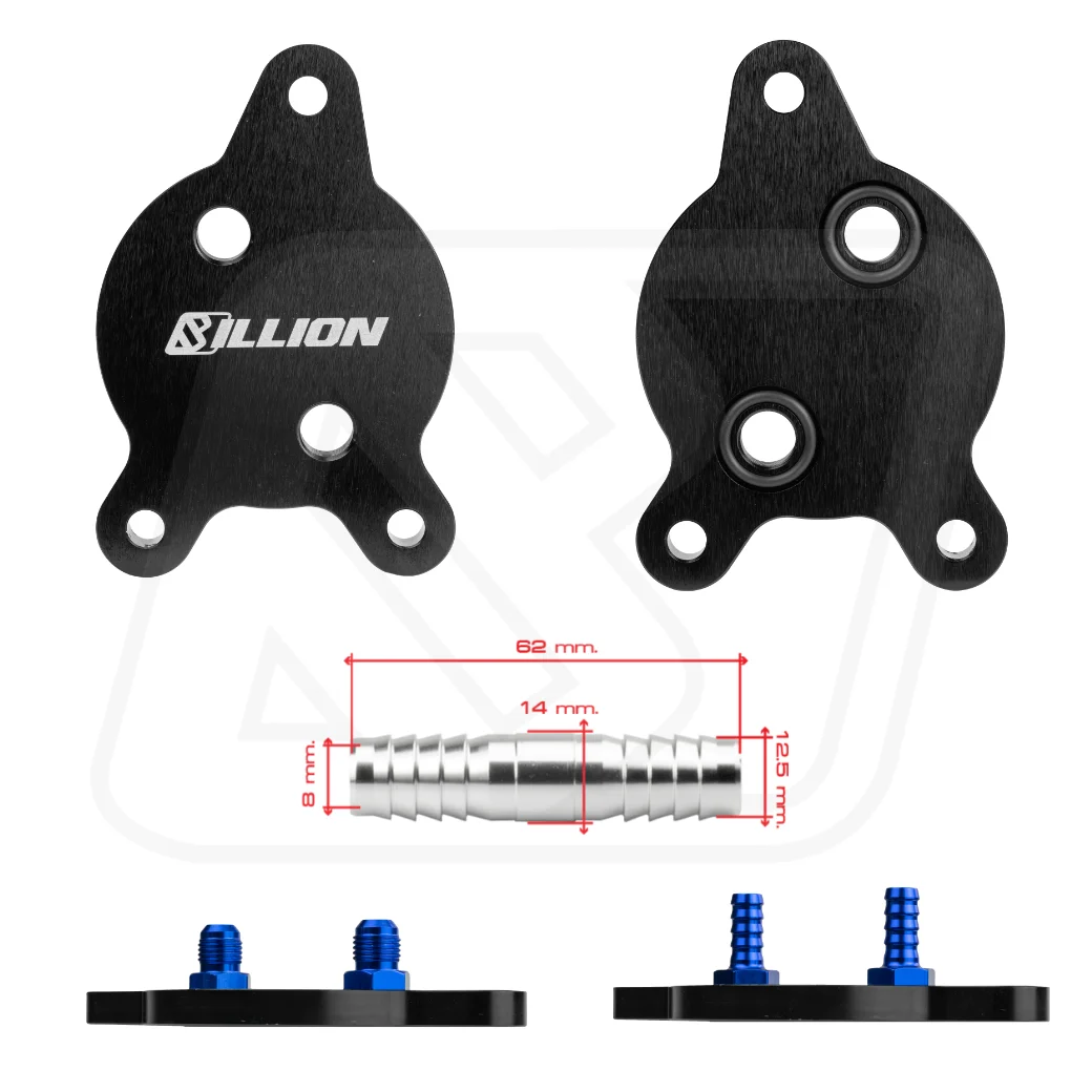 อะแดปเตอร์ออยเกียร์ CVT Billion M14x1.5 สำหรับ Mazda 2 Skyactiv-G