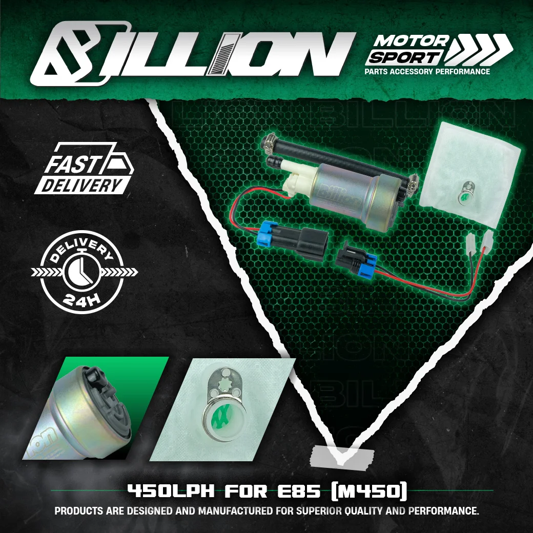 Billion ปั้มติ๊กในถัง 450LPH For E85 (M450)