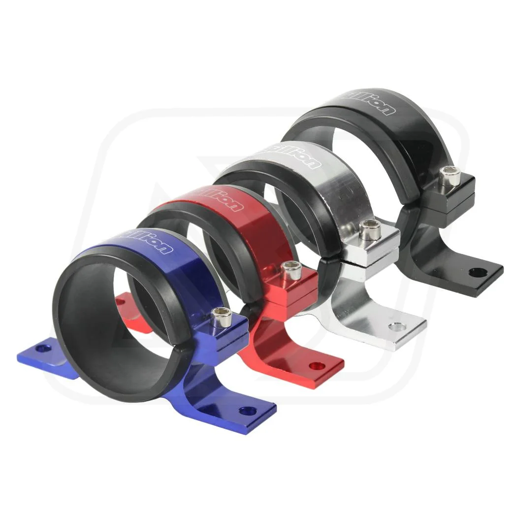 ขารัดปั้มเดี่ยว Billion 044 ปลอกยาง 58mm. [BLACK / BLUE / RED / SILVER]