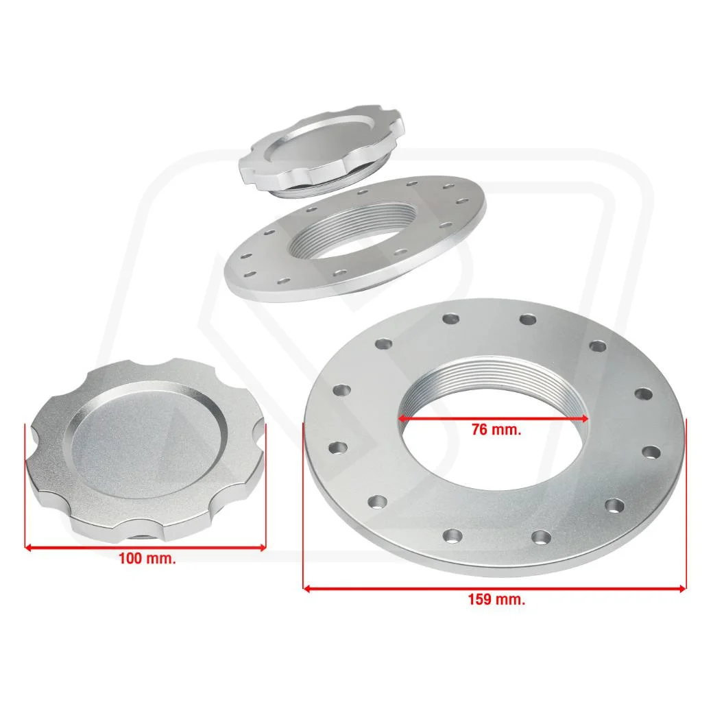 Billion ฝาถังน้ำมันเชื้อเพลิง อลูมิเนียม ขนาด 3 นิ้ว (Fuel Filler Cap 3")