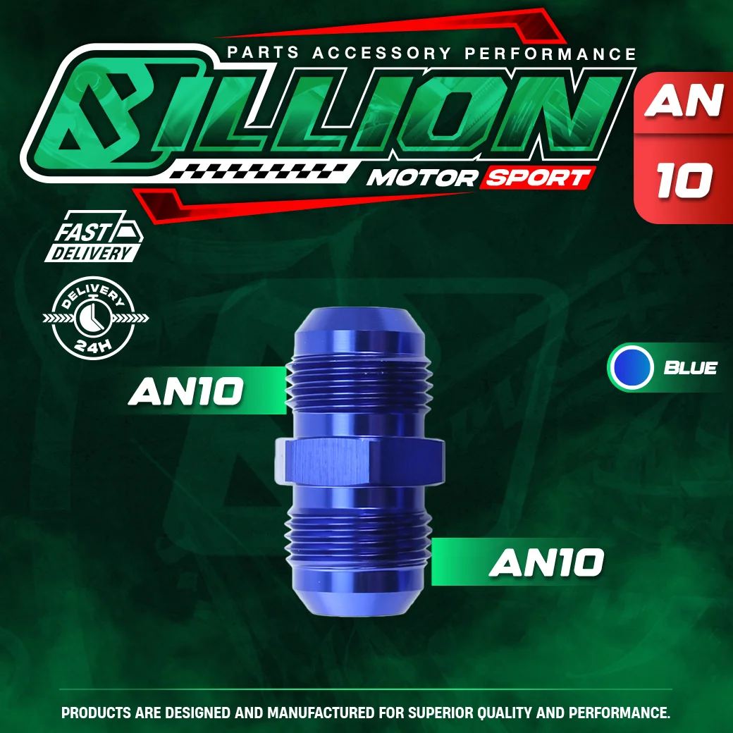 Billion ข้อลดเกลียว AN10 ออก AN10 [BLUE]